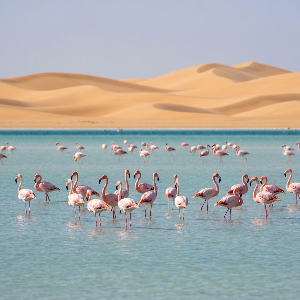 Fauna y Naturaleza en Dakhla: Flamencos, Camellos y Más